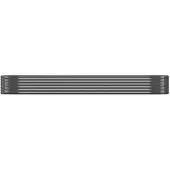 vidaXL Hochbeet Verzinkter Stahl 322x100x36 cm Anthrazit