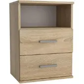Masseno NACHTTISCH NOCTA 48/65,5/35 cm Sonoma Eiche