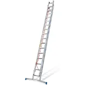 Mauderer Alutechnik Mauderer Bavaria Seilzugleiter 960 mit gebogener Traverse 2x14 Dreikantsprossen