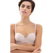 Mey Bügel-BH "SERIE AMOROUS", Damen, Gr. 85, Cup B, beige (baily), Spitze, Obermaterial: 77% Polyamid, 23% Elasthan, unifarben, BHs Bügel-BH, verstellbare BH-Träger verleihen optimalen Sitz