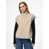 Pieces Pcsadia Teddy Weste | Beige | M