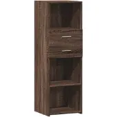 vidaXL Highboard Braun Eichen-Optik 40x42,5x124 cm Holzwerkstoff