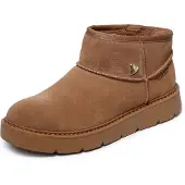 SKECHERS "KEEPSAKES COZY-COZY MINI" Snowboots, Schlupfstiefel mit Plateausohle