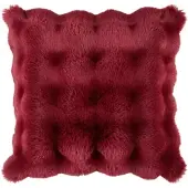 Premium Living Fellkissen Bella Rot ca. 45x45cm