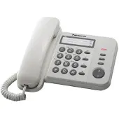 Panasonic KX-TS520, DECT-Telefon, Weiß