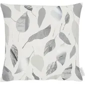 Apelt Dekokissen "3406", grau (grau, weiß, bedruckt), B:40cm L:40cm, Obermaterial: 75% Polyester, 25% Baumwolle, Dekokissen_Sitzkissen_Kissenhüllen, Dekokissen