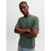 Jack & Jones "JJEORGANIC MELANGE TEE SS O-NECK NOOS" Baumwollmischung, regular fit