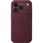 Apple Original iPhone 18 Pro Hülle - Silikon - Backcover/Soft Case - Dunkelrot