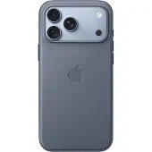 Apple Original iPhone 18 Pro Max Hülle - Gewebtes recyceltes Kunststoff - Backcover/Hard Case - Blau