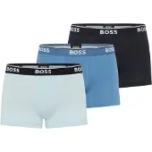 BOSS Packung, 3 Stk. aus Stretch-Baumwolle mit Logo-Bund, mittlere Bundhöhe