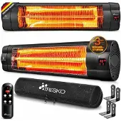 Tresko Infrarot Heizstrahler THSL-003 2500W schwarz (Wand)