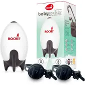Rockit Wippe wiederaufladbar mit zwei Halterungen – Baby-Einschlafhilfe schwingt