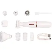 Lafe UltraTrim, Weiß, Roségold, Präzision, Rasieren, Wechselstrom/Batterie, Integrierte Batterie, 5 V, 2,5 h