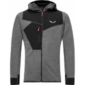 Salewa Puez 2 Dry'ton M Long Sleeve Hood Full Zip Tee black out melange/0910 (0928) 46/S