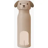 Zazu Dog Thermo Wasserflasche 400 ml, Beige