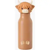 Zazu Highlander Thermo Trinkflasche 400 ml, Braun