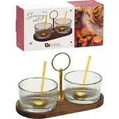 Intratuin R-226607255 Servierset, 5tlg., gold