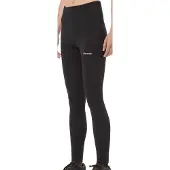 Nnormal - Warme Traillauf-/Laufstrumpfhose &ndash; Damen / Frau &ndash; Active Tight 02 W - Active Tight 02 W Black für Damen - Größe L - schwarz