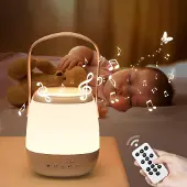 Vivitar Dimmbar mit White Noise Maschine, 3-in-1 Baby Stilllicht