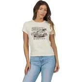 Salty Crew Truck Stop Modern Tee off white (OFF) XS