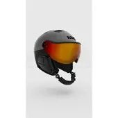 Kask Montecarlo Visor grey red mirror (313) ohne Vibes XS