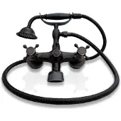 Markenlos Retro Badezimmer Wasserhahn mit Duschkopf