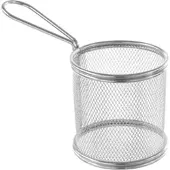Hendi 48x Miniatur-Snack-Frittierkörbe,90x90x(H)90mm