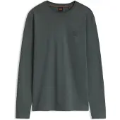 BOSS Longsleeve aus Baumwolle mit Logo-Patch Grösse L