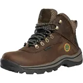 Timberland White Ledge Mid wasserdichte Wanderschuhe, Braun 41 EU