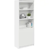vidaXL Highboard Weiß 70x35x180 cm Holzwerkstoff