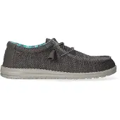 HEY DUDE Wally Sox Herrenschuhe Slipper Grau Freizeit