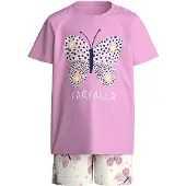 Calida Pyjama in bubble gum pink | Gr.: 104/110