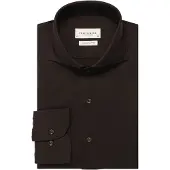 Profuomo Japanese Knitted Hemd Braun - 38