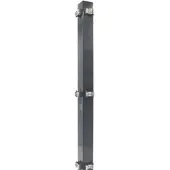 FA-Bausysteme Eckzaunpfosten Anthrazit Klemmplättchen Höhe: 630 mm