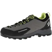 Garmont Oron leichte und atmungsaktive Herren Zustiegsschuhe mit extrem griffiger Laufsohle Skyline Grey/Sheen Yellow UK 10