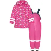 Playshoes Regen-Set Sterne allover