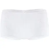 Calida Panty "Etude Toujours", Damen, Gr. M (44/46), Jersey, weiß, Jersey, Obermaterial: 95% Baumwolle, 5% Elasthan, unifarben, normal, Unterhosen Panty, mit Dresdner Spitze an der Vorderseite