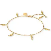 Purelei Vitamin Sea Fusskettchen Gold Größe: OS | Armbänder Outlet | Damen | Gelb
