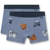 Sanetta - Kid's DP Cotton Shorts - Unterhose Gr 140 grau