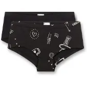 Sanetta - Kid's DP Cutbrief 349564 - Unterhose Gr 152 schwarz