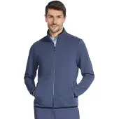 SKECHERS Ottoman Kapuzenlose Hoodie-Jacke - Blau Größe L