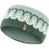 Fjällräven övik Path Knit Headband deep patina-misty green (679-674) One Size