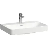 Laufen PRO X Aufsatz-Waschtisch, 1 Hahnloch, ohne Überlauf, 700x465mm, H816865A001561, Farbe: Weiß mit LCC Active