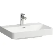 Laufen PRO X Waschtisch, 1 Hahnloch, mit Überlauf, 650x465mm, H8108647571041, Farbe: Weiß matt