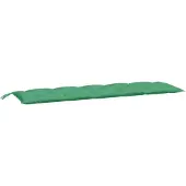 vidaXL Gartenbank-Auflage Grün 180x50x7 cm Oxford-Gewebe