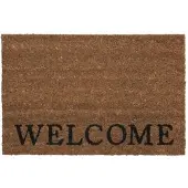 Momax Fußmatte Welcome in Naturfarben ca. 40x60cm