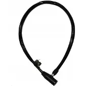 Tonyon Fahrradschloss Kabel mit Schlüssel 80 cm Schwarz