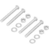Gistuch 4 Sets Schwimmbad-Stufen-Befestigungsschrauben, Muttern, Unterwasserleiter-Ersatzteile, 7 mm
