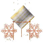 Merkloos Adventskalender mit 24 Überraschungen und Schmuck