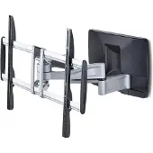 StarTech.com .com Befestigungskit (Wandmontage, 2 vertikale Haltebügel) - neigbar - für Flachbildschirm - flaches Profil - Aluminium, Stahl - Bildschirmgröße: 81.3-254 cm (32"-100")